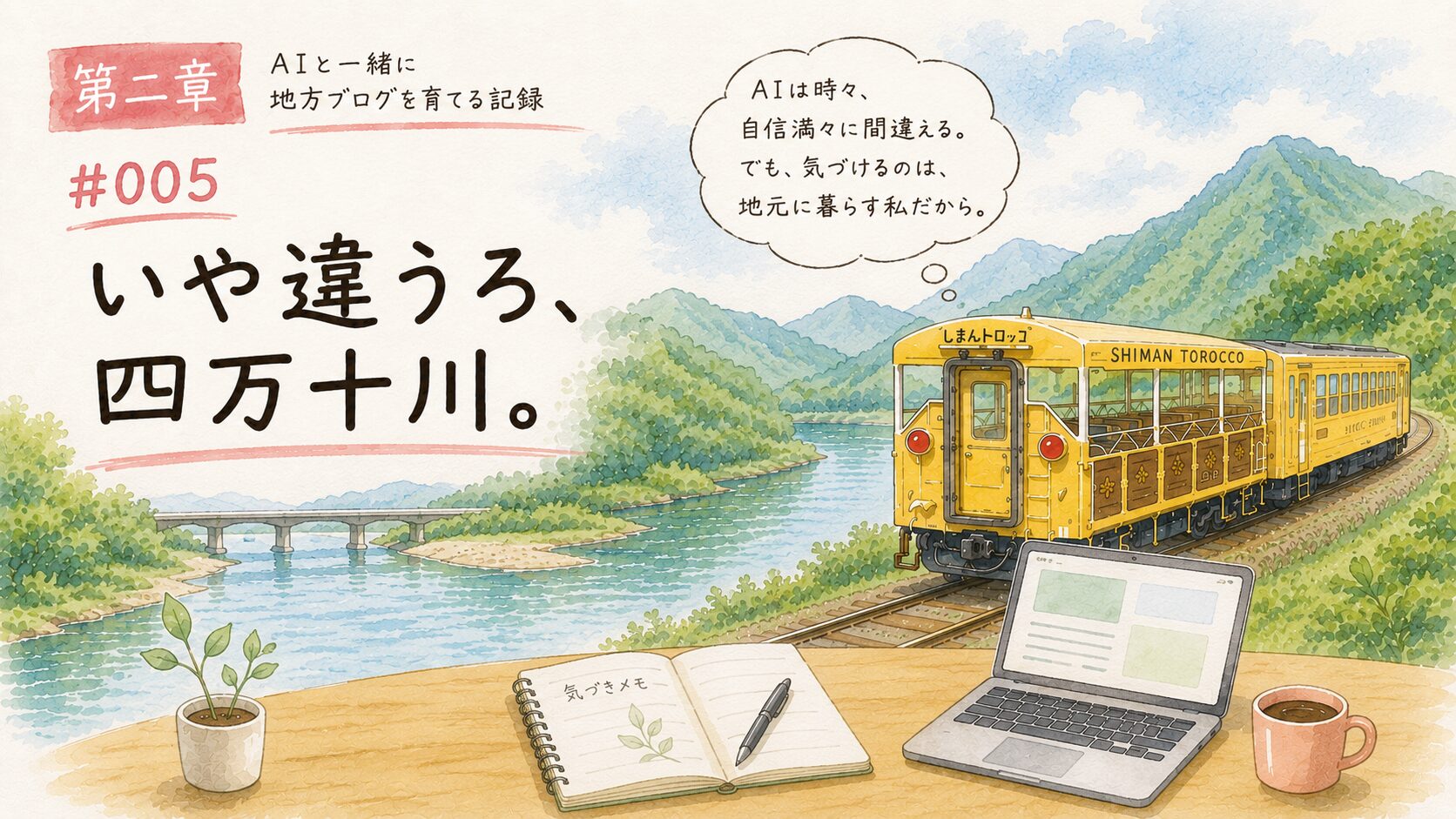#005 AIと一緒に地方ブログを育ててみました