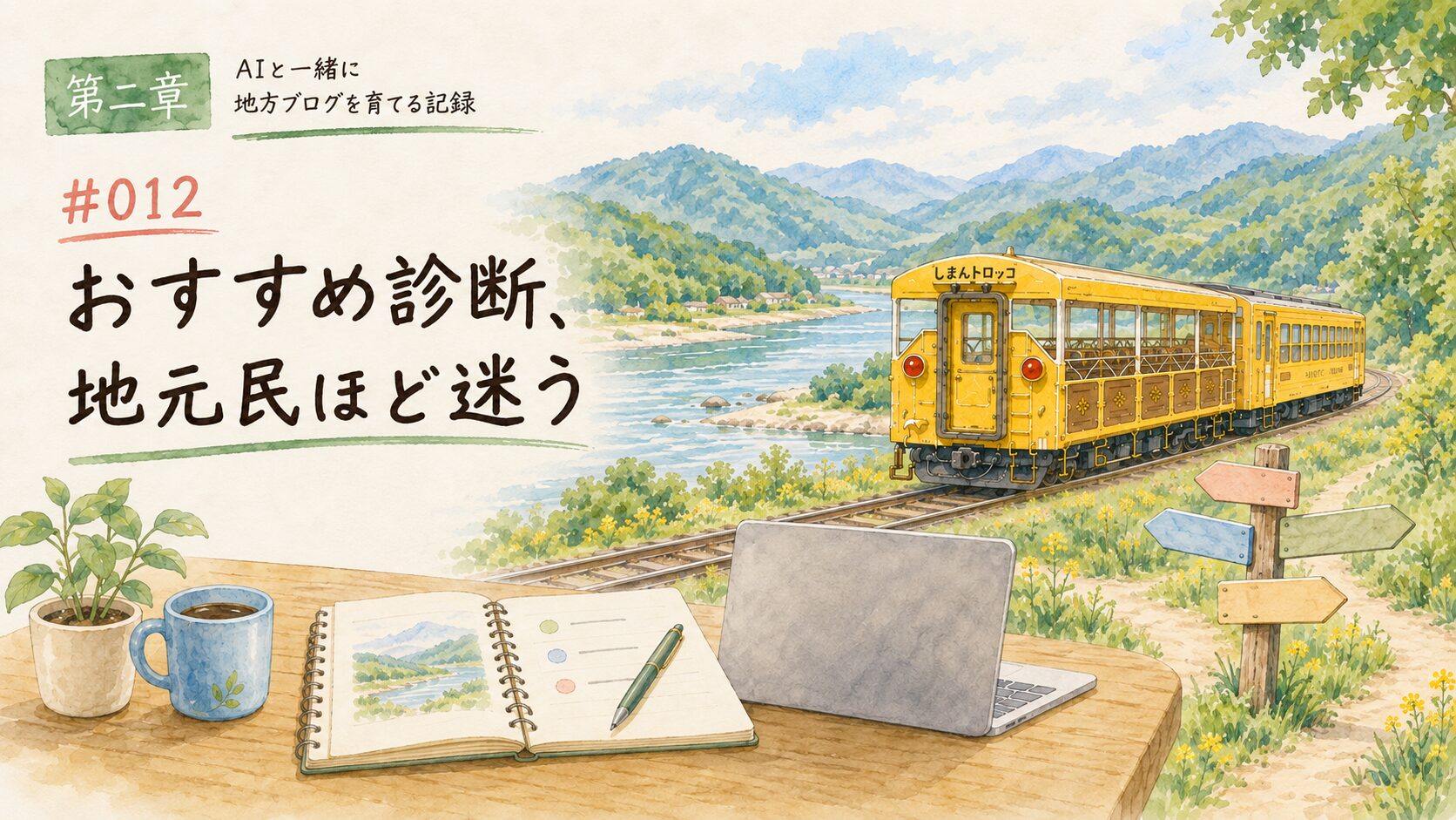 #012 AIと一緒に地方ブログを育ててみました